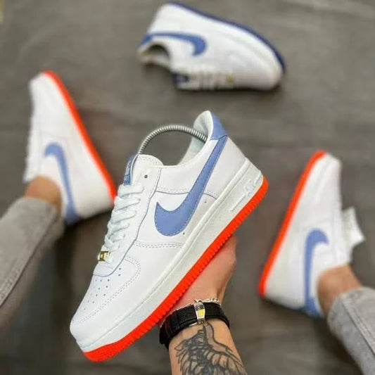 Premium White Sneakers  - American flair with 50% OFF