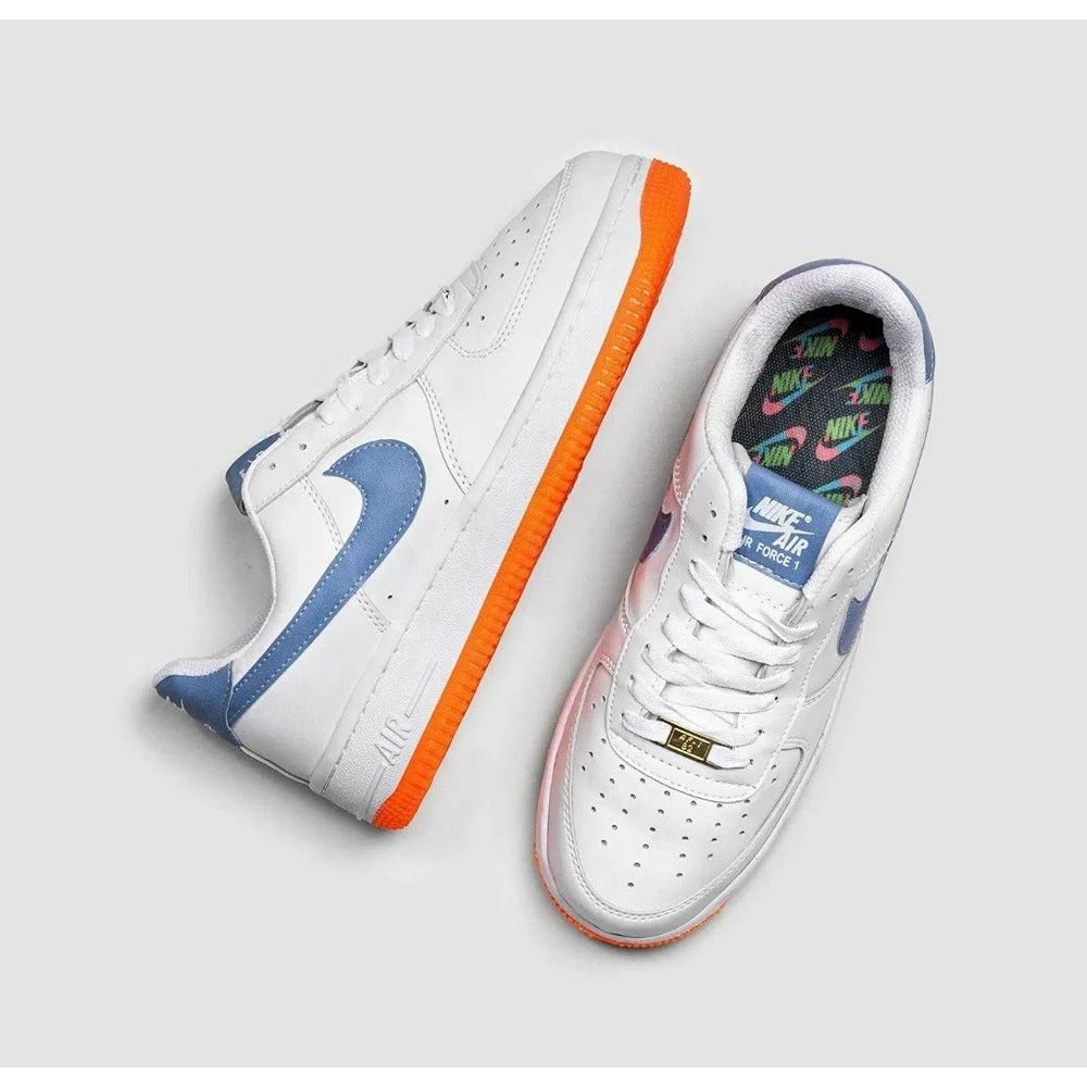 Premium White Sneakers - American flair with 50% OFF